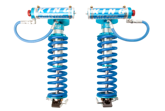 King Shocks | 2005-2022 Ford F250 4WD Front 2.5 Remote Reservoir Coilover Conversion With Adjuster - Pair