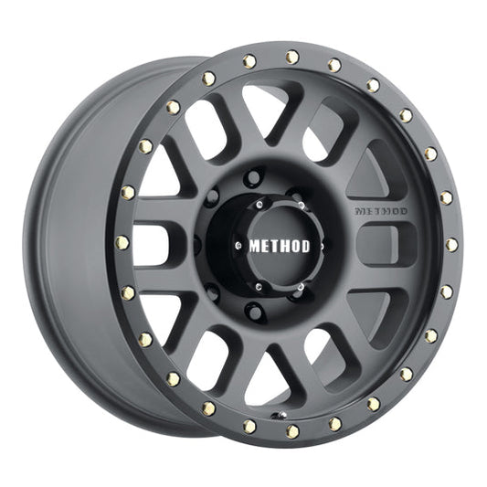 Method | MR309 Grid 17x8.5 0mm Offset 8x6.5 130.81mm CB Titanium/Black Street Loc Wheels