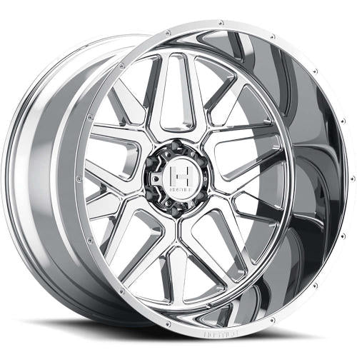 Hostile H128 Chrome 20x9 +12mm
