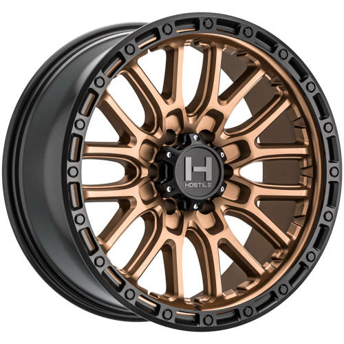Hostile H135 Bronze Black 18x9 -12mm