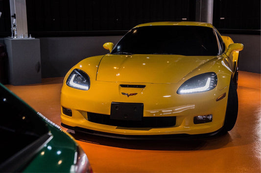 Morimoto XB LED Projector Headlights: Chevrolet Corvette C6 2005-2013