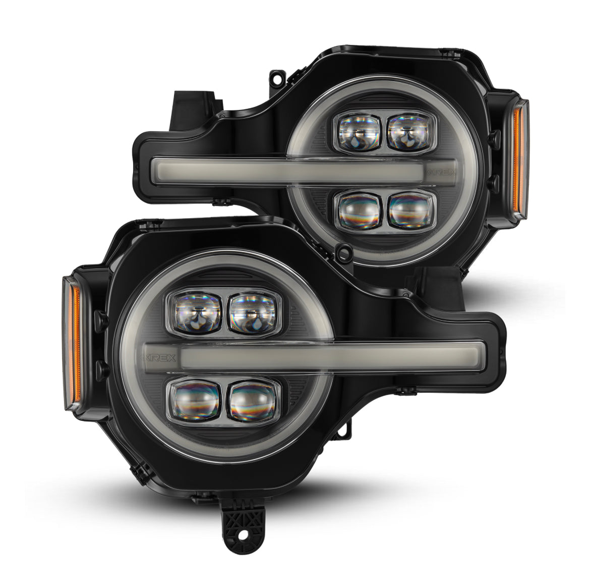 2021-2023 Ford Bronco Alpharex Nova LED Headlights