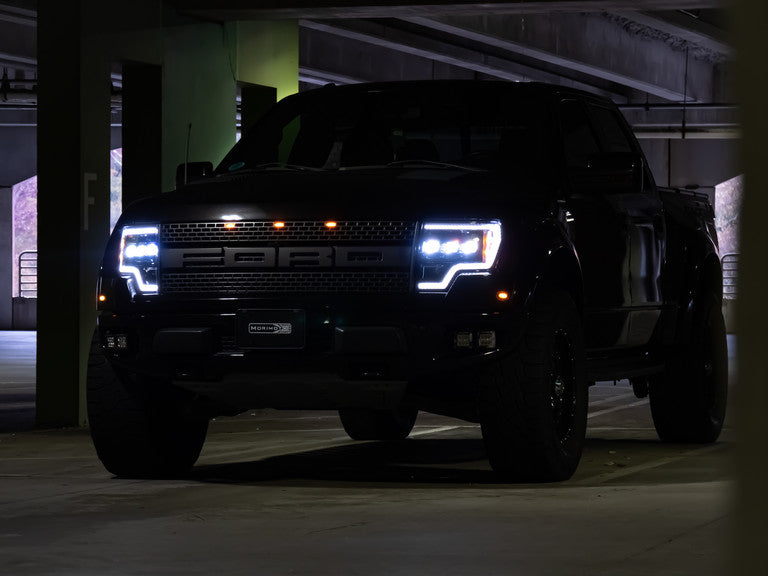 Morimoto XB LED Projector Headlights: Ford F150/Raptor 2009-2014