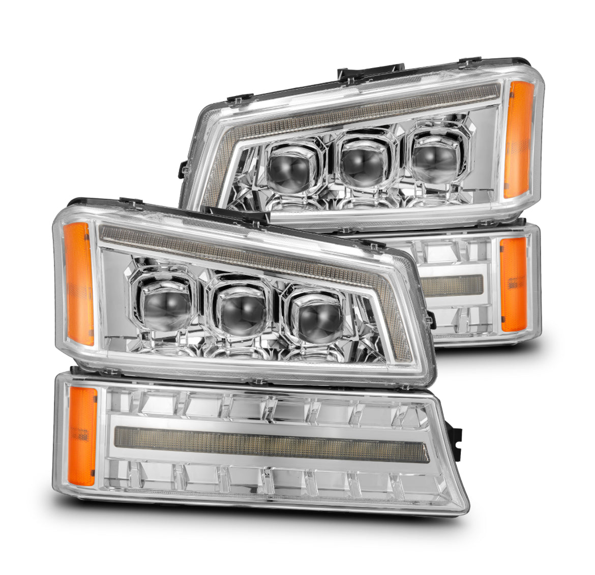 Headlight Assemblies For 2015 Chevrolet Silverado 1500 Pair Of For 2003-2007 Chevy Silverado 1500 – LH & RH, Direct Fit, Steel Headlight Brackets - Foto 7