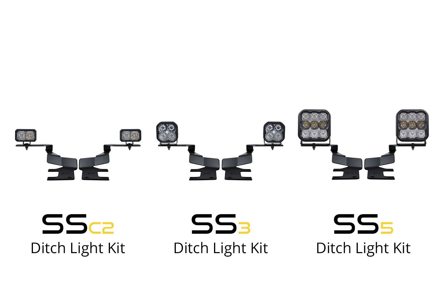 Ford Dynamic Led Diode Dynamics LED Ditch Light Kit: 2017-2022 Ford F250/F350 Super Dut ...