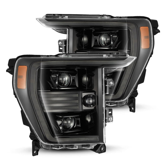 AlphaRex Pro Series LED DRL Halogen Headlights: Ford F150 (2021-2023)