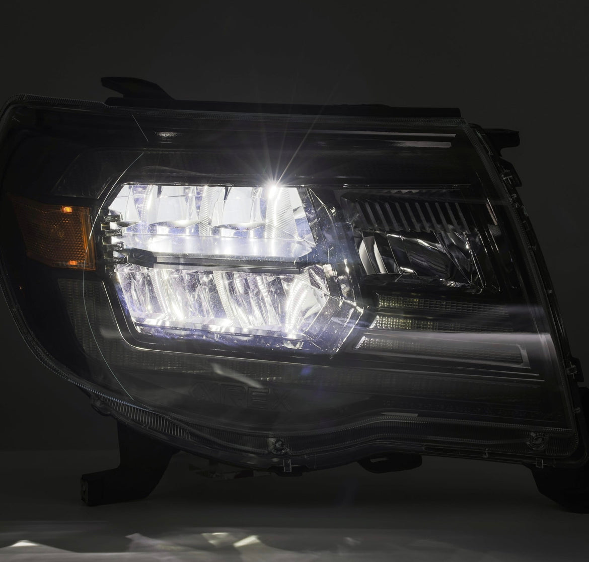 AlphaRex Luxx-Series LED Headlights: Toyota Tacoma (2005-2011)  (Reflector set)