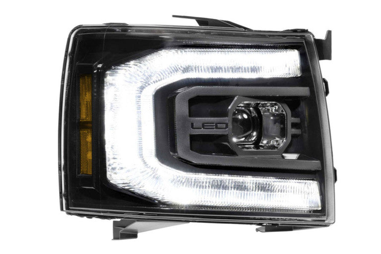 Morimoto XB LED Projector Headlights: Chevrolet Silverado 2007-2013