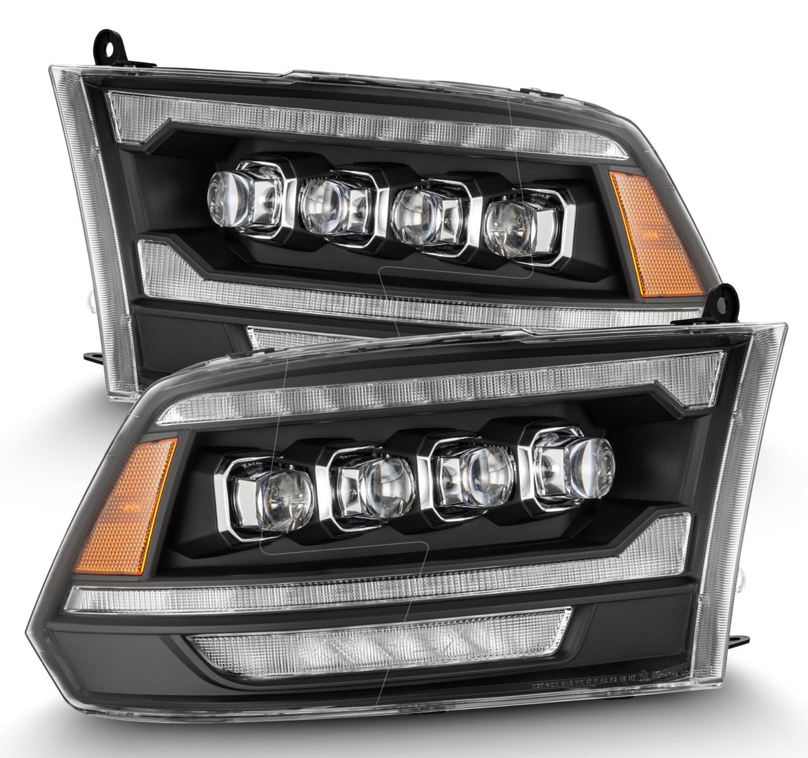 2009-2018 Dodge Ram Alpharex NOVA-Series G2 Style LED Projector Headlights