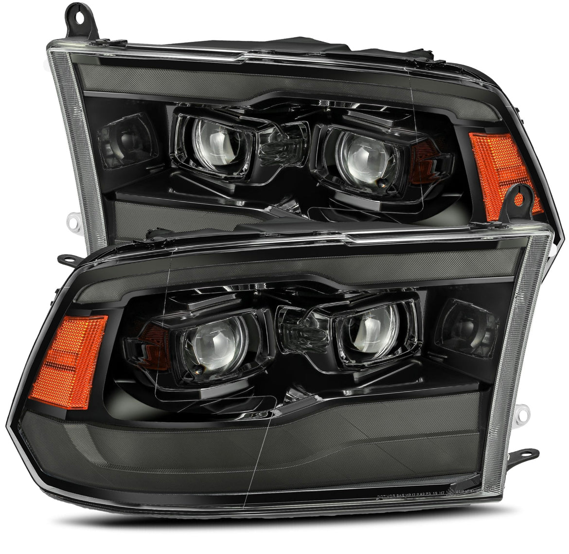 AlphaRex Luxx-Series LED Headlights: Dodge Ram (2009-2018)