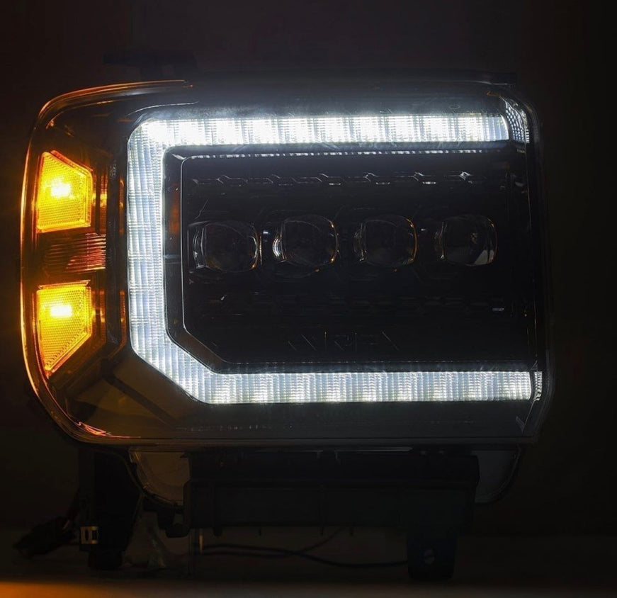 GMC SIERRA (2014-2018): ALPHAREX NOVA LED HEADLIGHTS