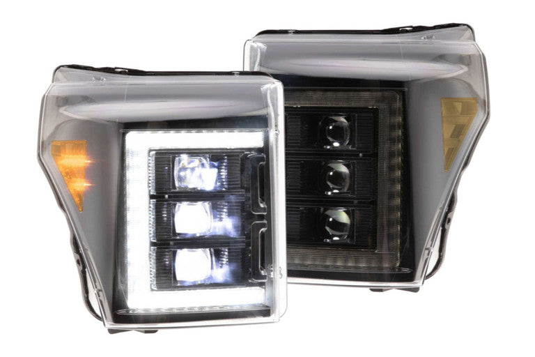 Morimoto XB LED Projector Headlights: Ford F250/F350/F450 Super Duty 2011-2016