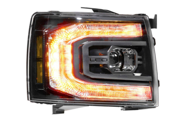 Morimoto XB LED Projector Headlights: Chevrolet Silverado 2007-2013