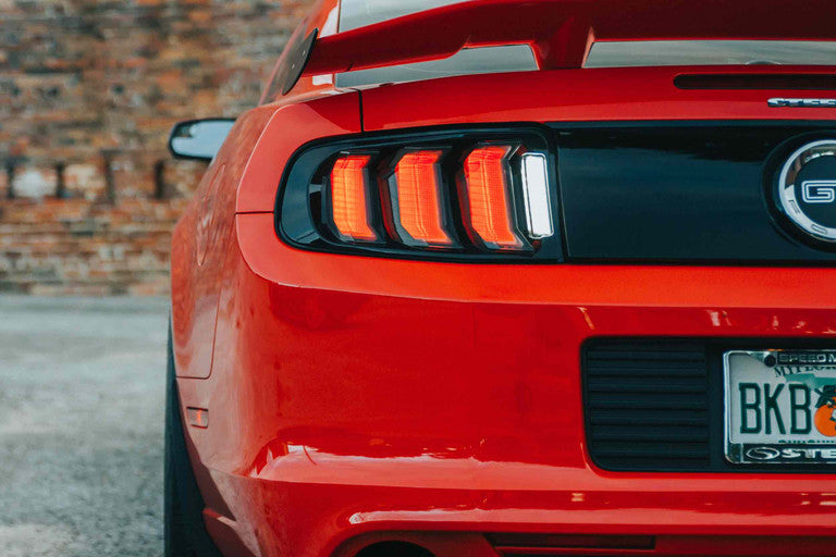 Morimoto XB LED Tail Lights: Ford Mustang 2010-2012 Facelift Style