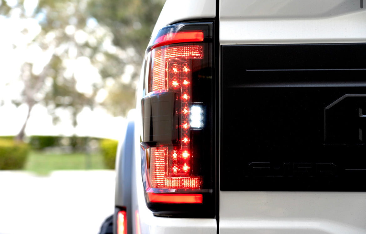 Ford F150/Raptor 2021-2023 OLED TAIL LIGHTS – SQUARE1 OFFROAD