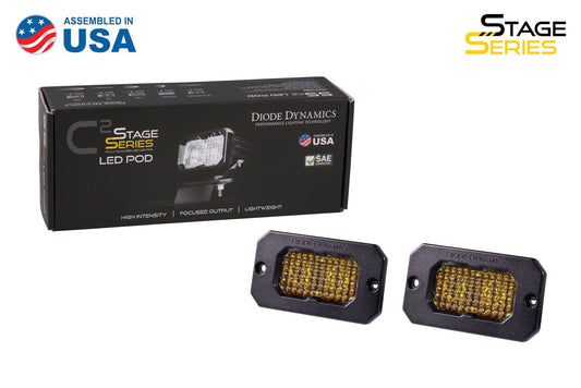 Diode Dynamics Stage Series 2" SSC2 Flush Mount LED Pods Universal