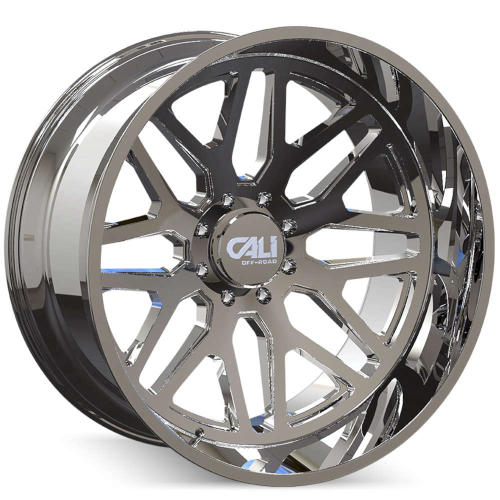 Cali Offroad Invader Chrome 22x12 -51mm