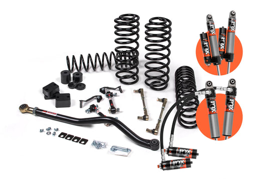 Fox | JKS 2020-2024 Jeep Gladiator JT 3 Inch Front / 1.5 Inch Rear Lift Kit With Fox 2.5 Performance Elite Series Shocks