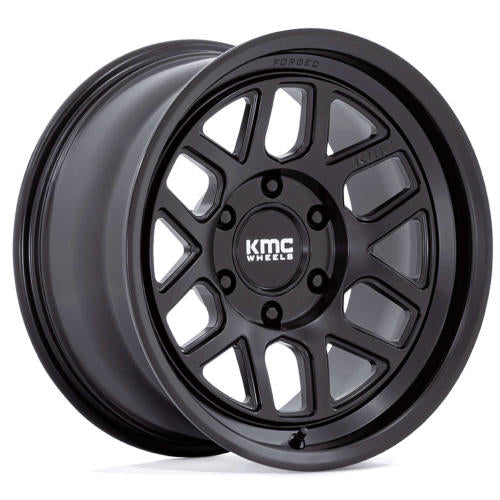 KMC KM446 Satin Black 17x8.5 -10mm