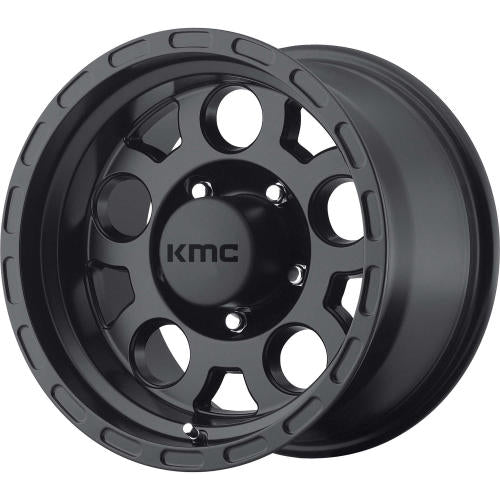 KMC KM522 Black 16x8 0mm