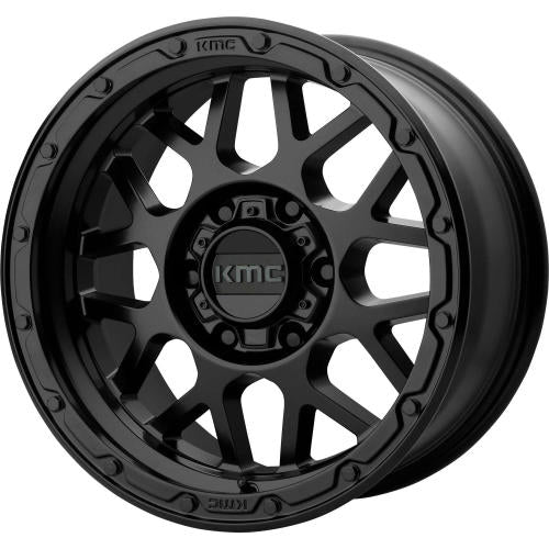 KMC KM535 Black 17x9 -12mm