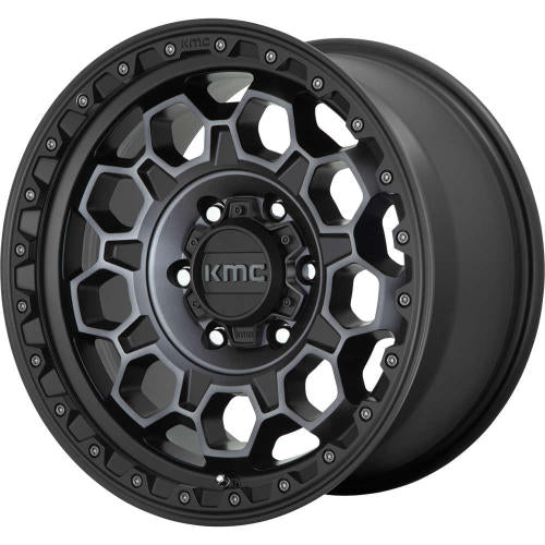 KMC KM545 Black Gray 17x8 +20mm