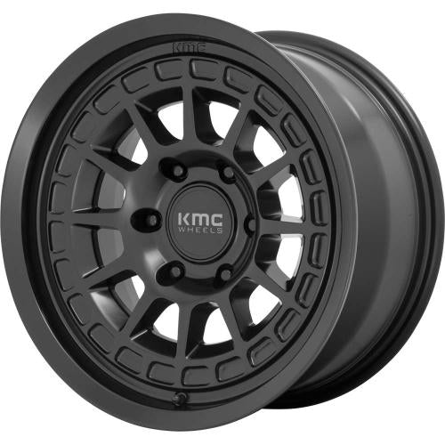 KMC KM719 Satin Black 17x8.5 0mm