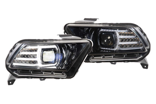 Morimoto XB LED Projector Headlights: Ford Mustang 2010-2012