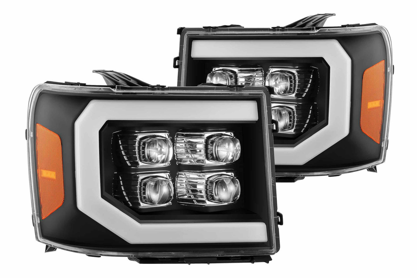 AlphaRex Nova-Series LED Headlights: GMC Sierra (2007-2013)