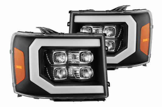 AlphaRex Nova-Series LED Headlights: GMC Sierra (2007-2013)