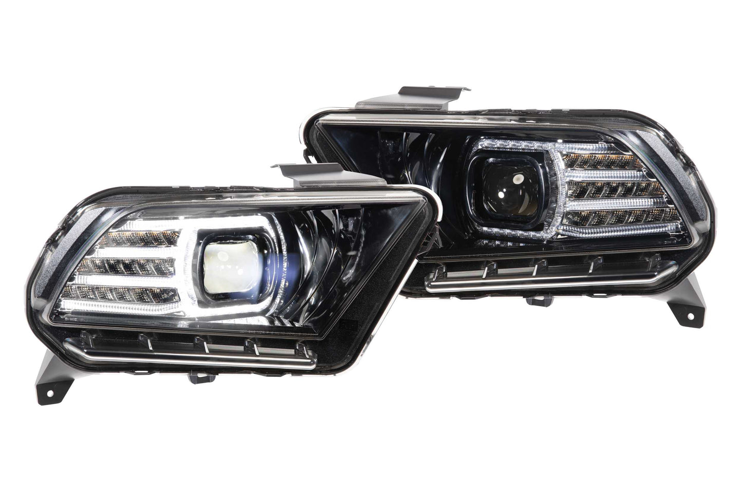 Morimoto XB LED Projector Headlights: Ford Mustang 2013-2014