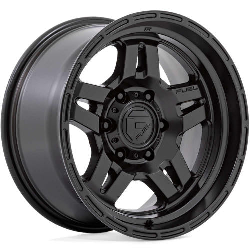 Fuel Oxide Matte Black 18x9 +1mm