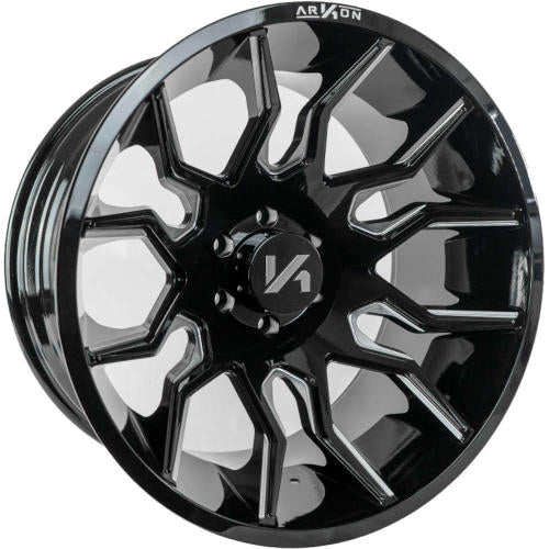 ARKON OFF-ROAD Roosevelt Black Milled (Proper Directional) 22x12 -51mm