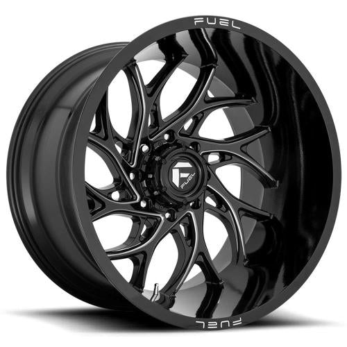 Fuel Runner Black 22x10 -18mm