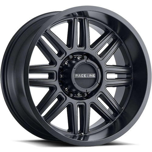 Raceline Split Satin Black 17x8.5 0mm