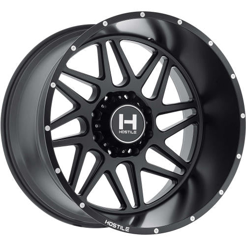 Hostile Sprocket Black 22x10 -25mm