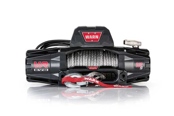 VR EVO 12-S 90? of 3/8? synthetic rope and black hawse fairlead